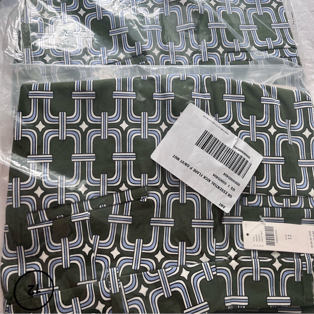 NWT Anthropologie Maeve Essential High-Rise Kick-Flare Pants size 12 - Picture 12 of 17